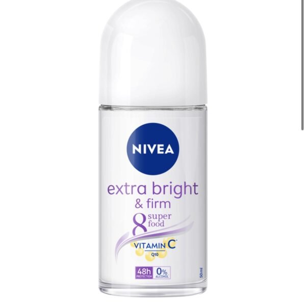 Nivea Extra Bright and Firm 8 Super Food Roll-On vitamin c/q10 (50ml)