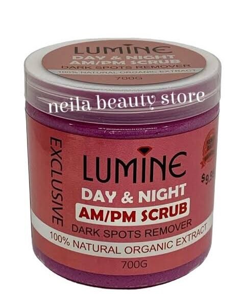 Lumine Day & Night Dark Spot Remover AM/PM Scrub (700g)