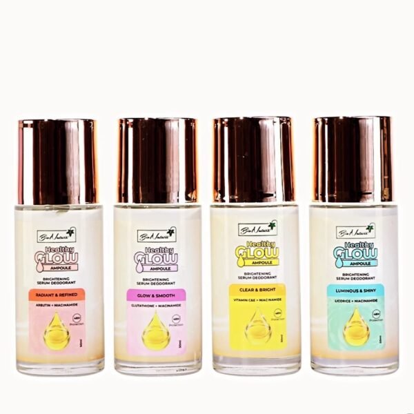 Bio nature healthy glow ampoule brightening serum deodorant roll on