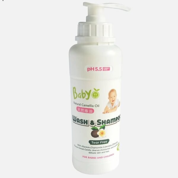 Baby Natural Camellia oil wash & shampoo (1000ml)
