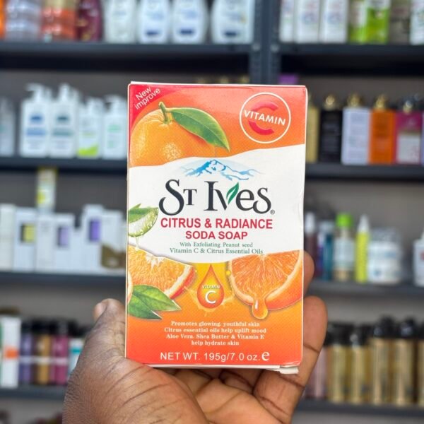 St Ives citrus & radiance soda bar soap