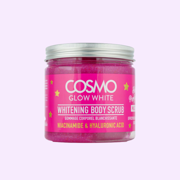 Cosmo Glow White Whitening Body Scrub- niacinamide & hyaluronic acid