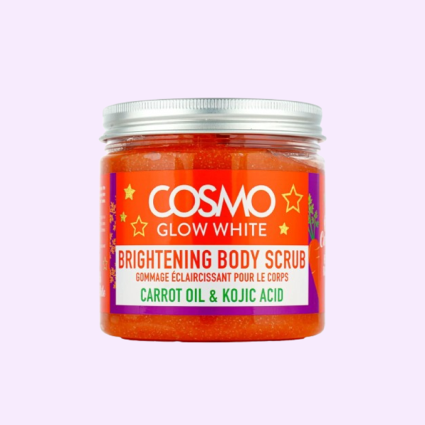 Cosmo Glow White Brightening Body Scrub - carrot oil & kojic acid