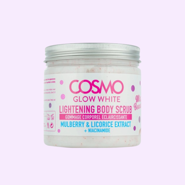 Cosmo Glow White Lightening Body Scrub - licorice