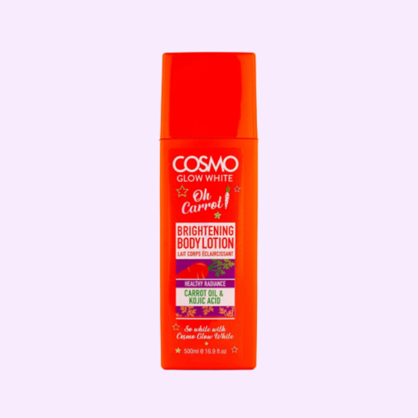 Cosmo Glow White Brightening Body Lotion carrot