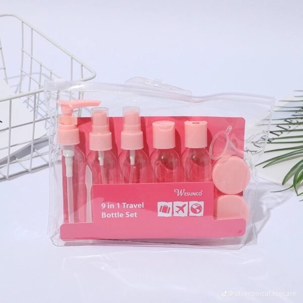 7 in 1 travel set bag