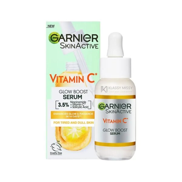Garnier Skin Active Vitamin C Glow Boost Serum (30ml)