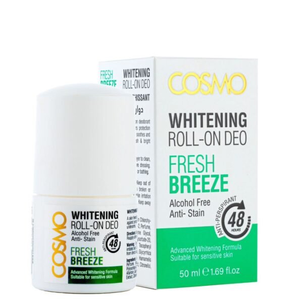 Cosmo whitening roll on deo fresh breeze