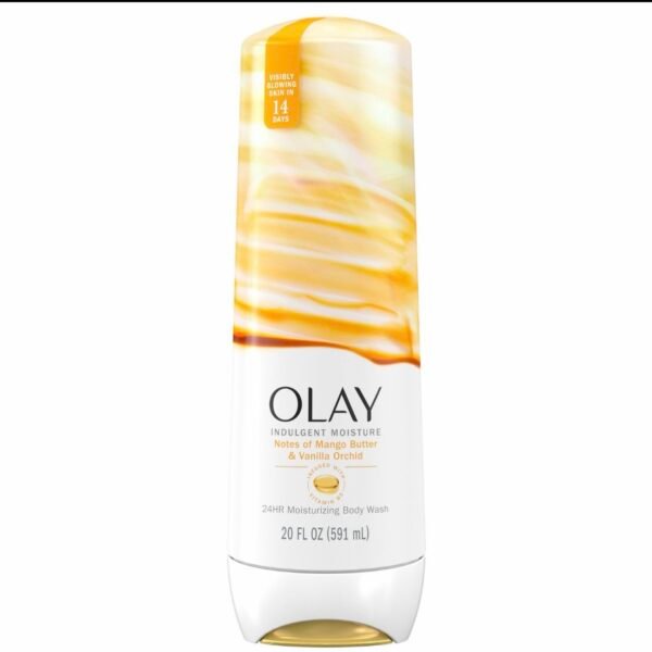 Olay Indulgent Moisture Notes Of Mango Butter & Vanilla Orchid Body Wash (591ml) Copy