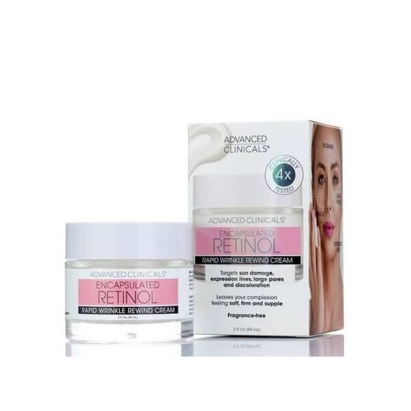 Advanced clinicals Retinol face cream (59ml)