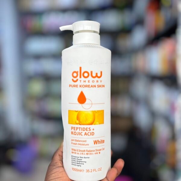 GLOW THEORY PEPTIDES AND KOJIC ACID BODY WASH (1000ml)