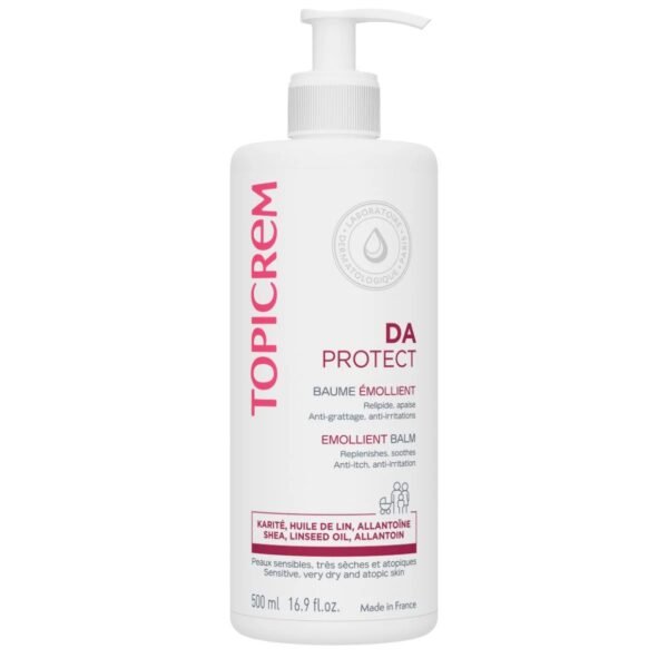 Topicrem Da protect emollient balm 500ml
