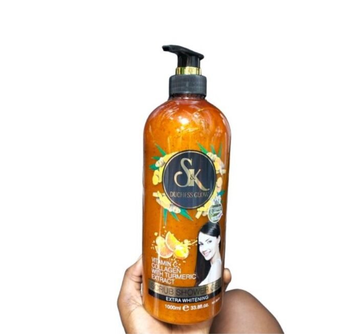SK Duchess Glow Vitamin C + Tumeric + Collagen Shower Gel 1000ml ( packaging may vary) - Image 1