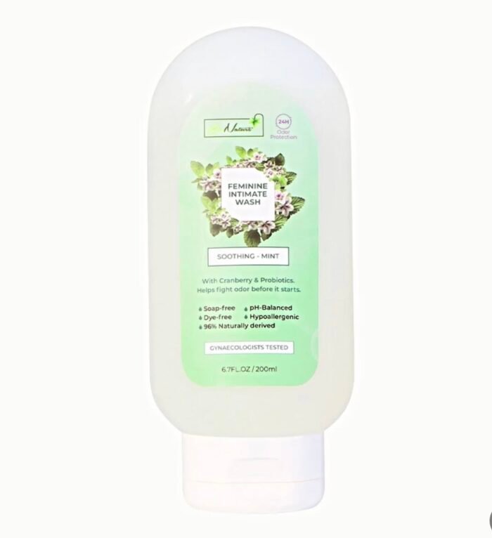 Bio Nature feminine intimate wash soothing-mint(200ml) - Image 1