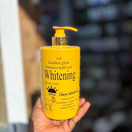 C/M Golden glow intensive half cast whitening shower cream 1000ml