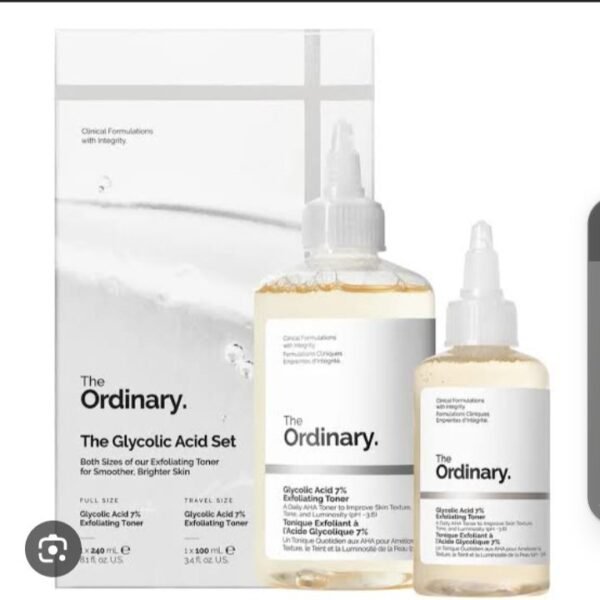 The Ordinary Glycolic Acid Set Toner (1×240ml) (1×100ml)