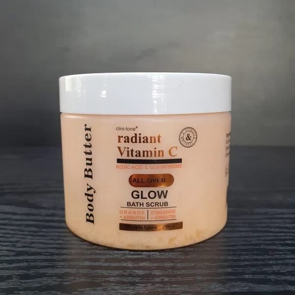 Clinitone Radiant Vitamin C Glow Bath Scrub 300g