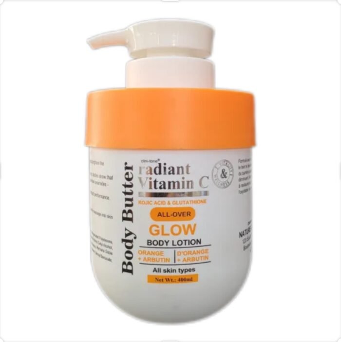 Clinitone Radiant Vitamin C Glow Body Lotion 400ml - Image 1