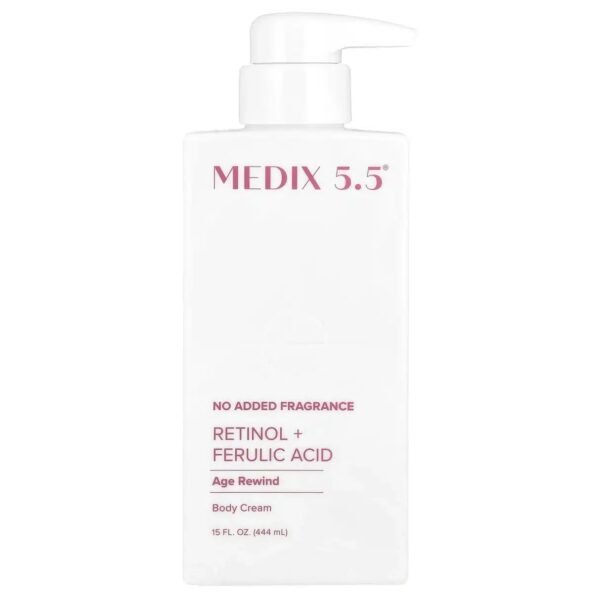 Medix 5.5 Retinol + Ferulic acid Body Cream 444ml | No Frangrance