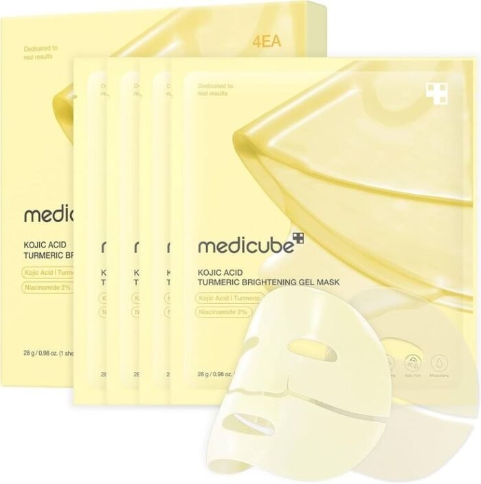 Medicube Kojic acid Turmeric Brightening gel mask | 1 sheet - Image 1