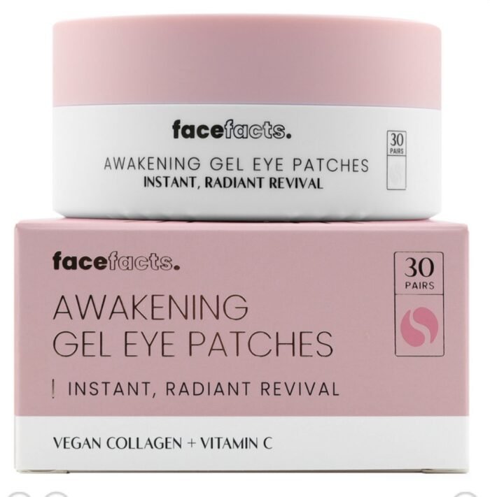Face facts awakening gel eye patches| 30 pairs - Image 1