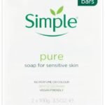 Simple pure bar Soap Twin Pack 2 x 100g