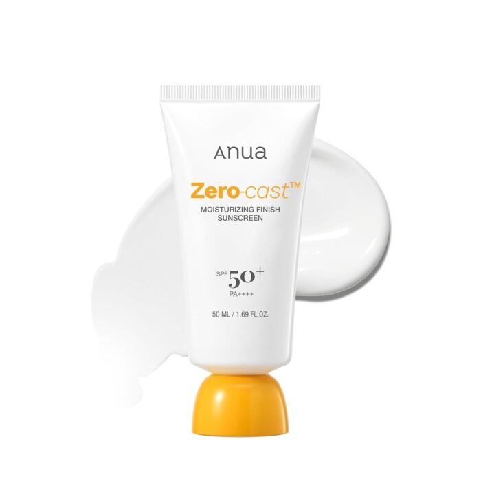 Anua Zero-Cast Moisturizing Finish Sunscreen SPF 50 | 50ml/1.69fl.oz) - Image 1