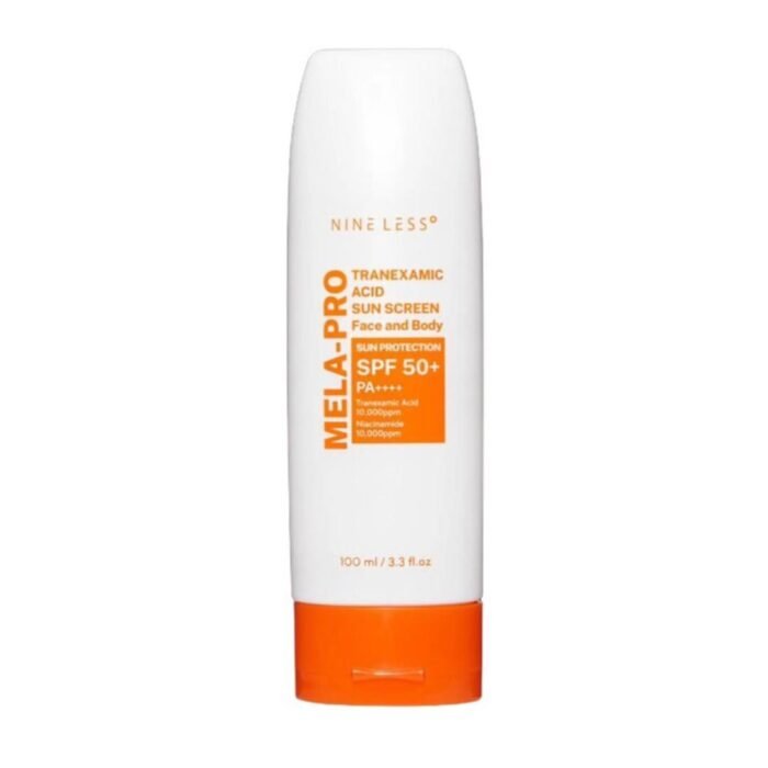 NINELESS MELA-PRO Tranexamic Acid Sun Screen 100ml - Image 1