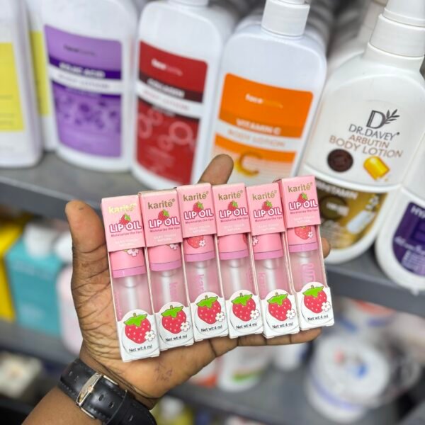 Karite strawberry lip oil