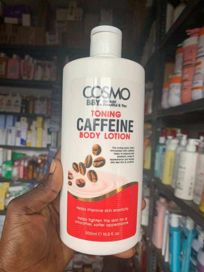 Cosmo Toning Caffeine Body Lotion (500ml) - Image 1