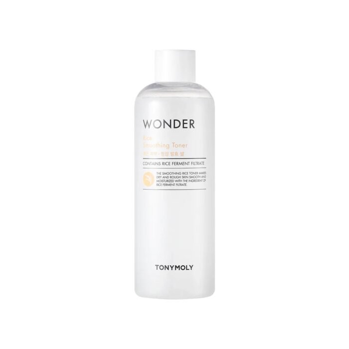 TonyMoly Wonder Rice Smoothing Toner – 500ml - Image 1