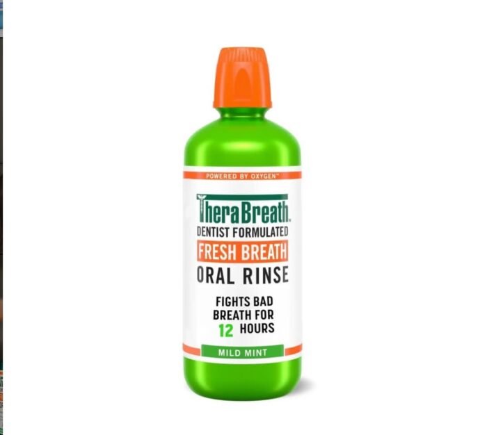 Therabreath Fresh Breath oral rinse (mild mint) - Image 1