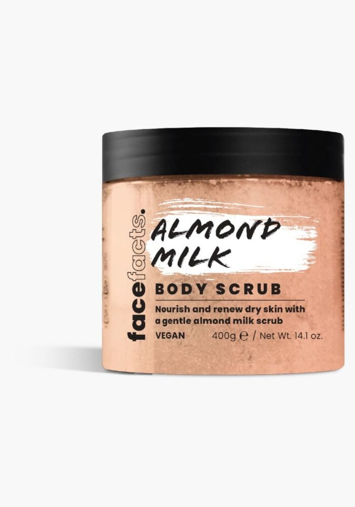 Face facts ALMOND MILK BODY SCRUB 400G - Image 1
