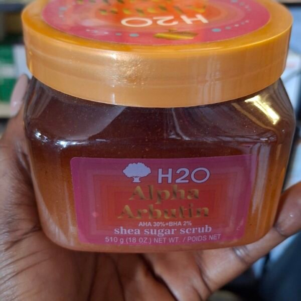 H2O ALPHA ARBUTINSHEA SUGAR SCRUB 510G