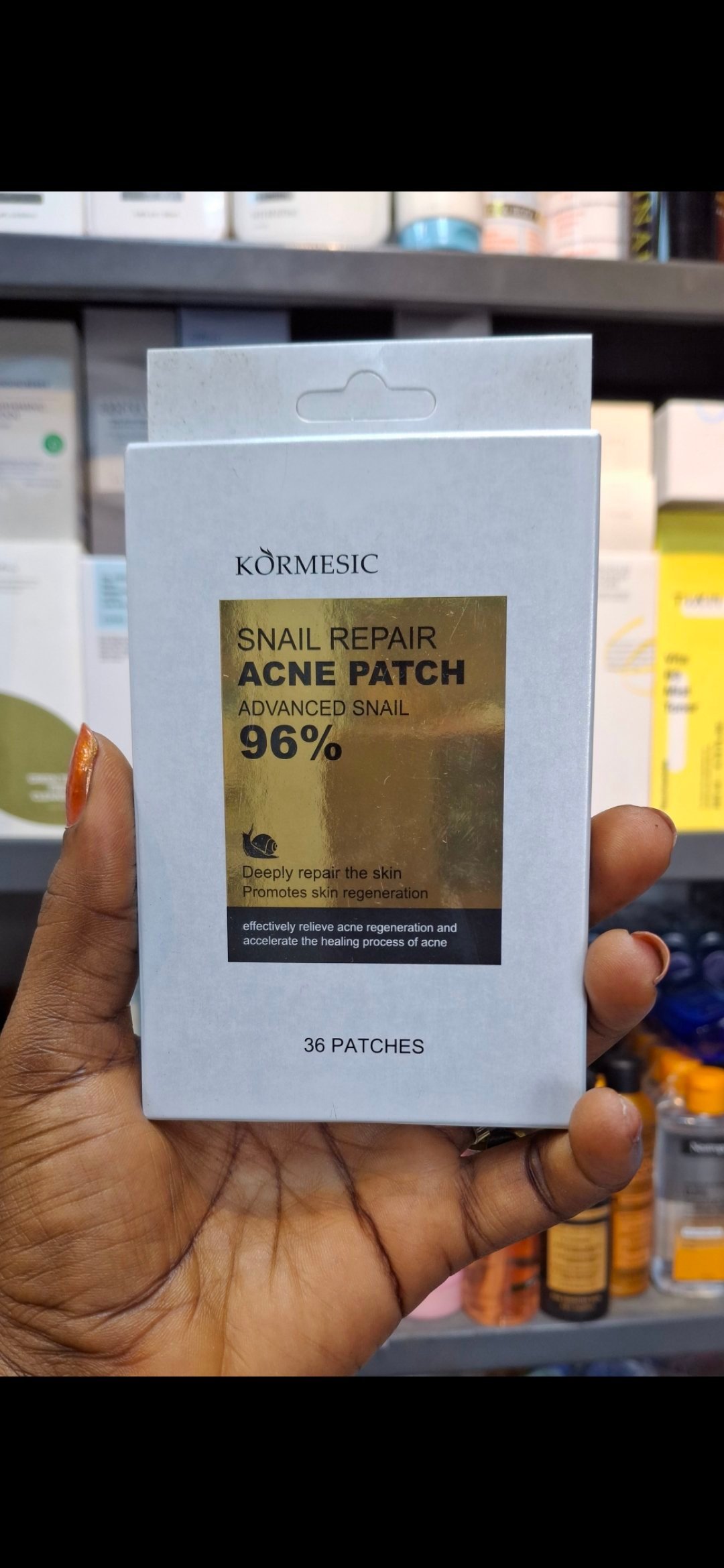 2025/09/1000396172.jpg KORMESIC SNAIL REPAIR ACNE PATCH L- ADVANCED SNAIL 96% - Image 1
