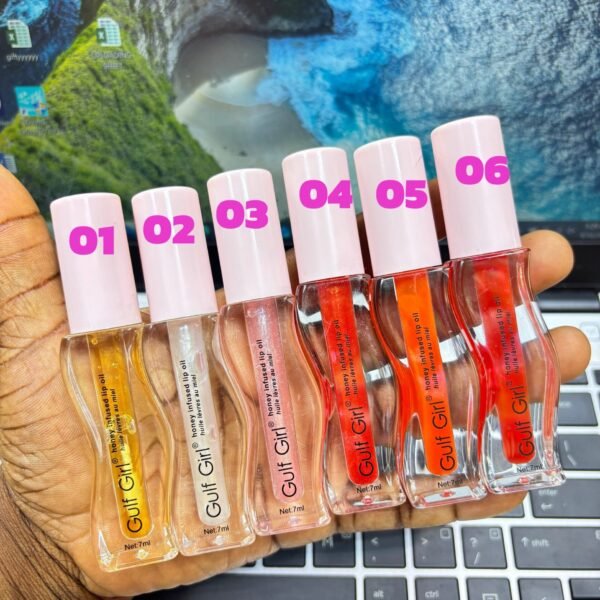 Gulf Girl Honey Infused lip gloss