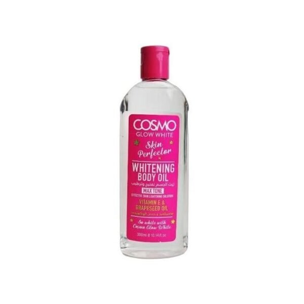 Cosmo glow white skin perfector whitening body oil 300ml