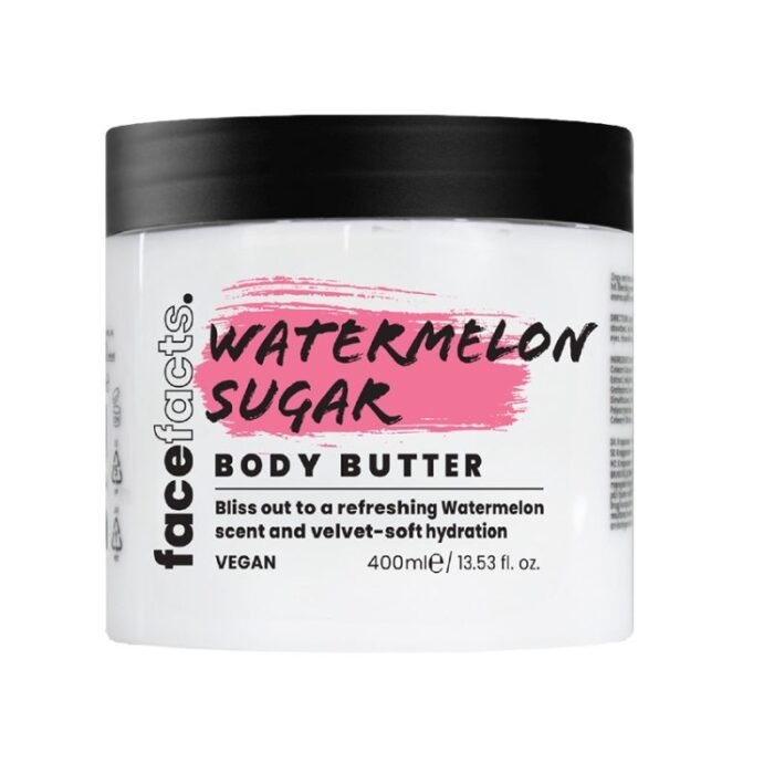 Face Facts Body Butter – Watermelon Sugar body butter 400ml - Image 1