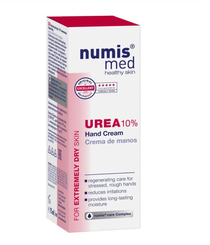 Numis Med Urea 10% Hand Cream, 75ml - Image 1