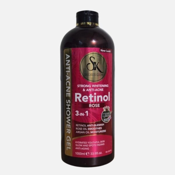 Sk duchess glow retinol rose body wash 1000ml