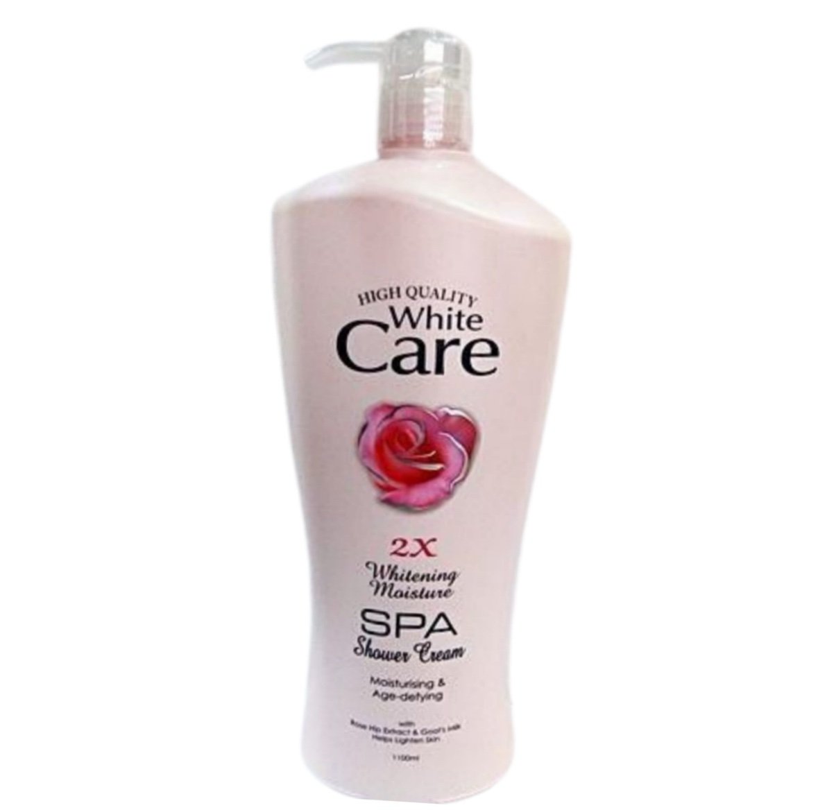img_4618 White Care 2x Whitening Moisture SPA Shower cream 1100ml - Image 1