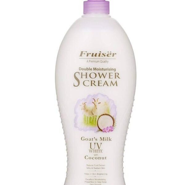 Fruiser double moisturizing coconut shower cream 1000ml