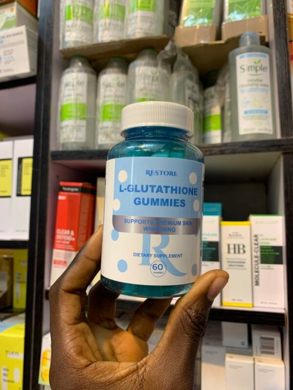 Restore L-glutathione gummies | Authentic Skincare Product in Lagos Nigeria  | Best Skincare Store