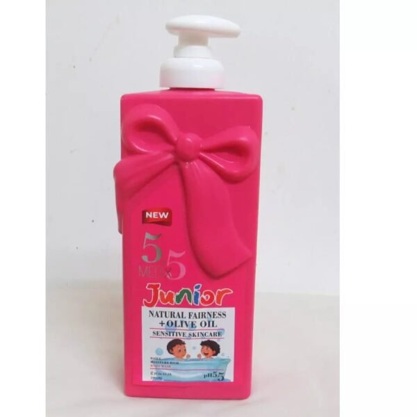 medix 5.5 junior Natural Fairness+Olive oil sensitive skin care (body wash) 1000ml