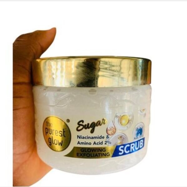 The purest Glow Niacinamide & Amino acid 2% Sugar Glowing Exfoliating Scrub 500g