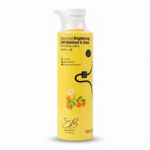 SEO Bright Advanced Brightening 24H Moisture & Glow Vita C Body Lotion 520ml