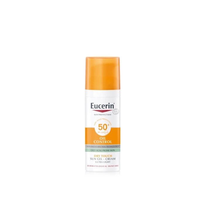 Eucerin Oil Control Sun Gel-Cream Dry Touch SPF50+ 50ml - Image 1