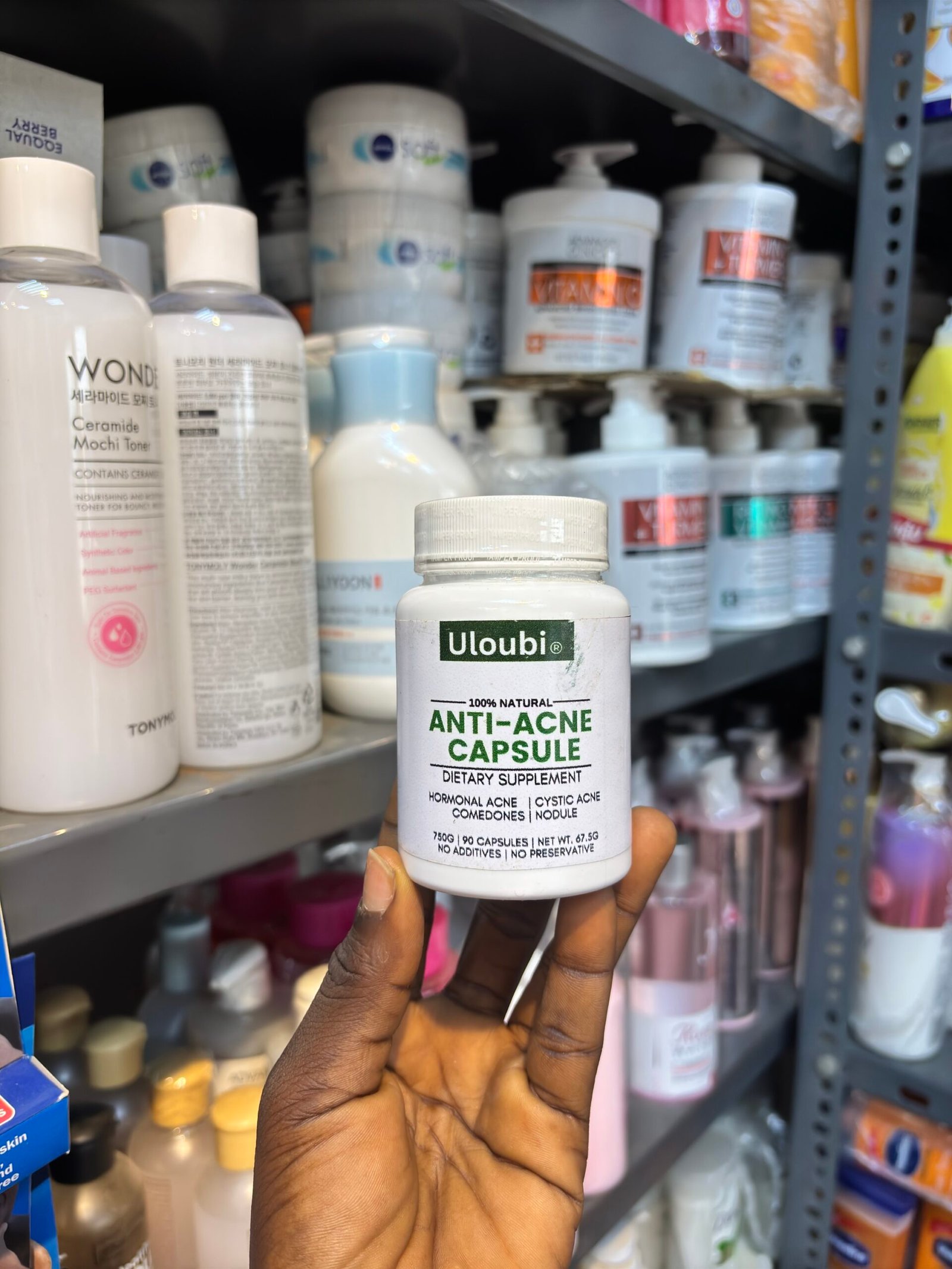 img_6630 ULOUBI 100% ANTI-ACNE CAPSULE DIETARY SUPPLEMENT (90 capsule) - Image 1