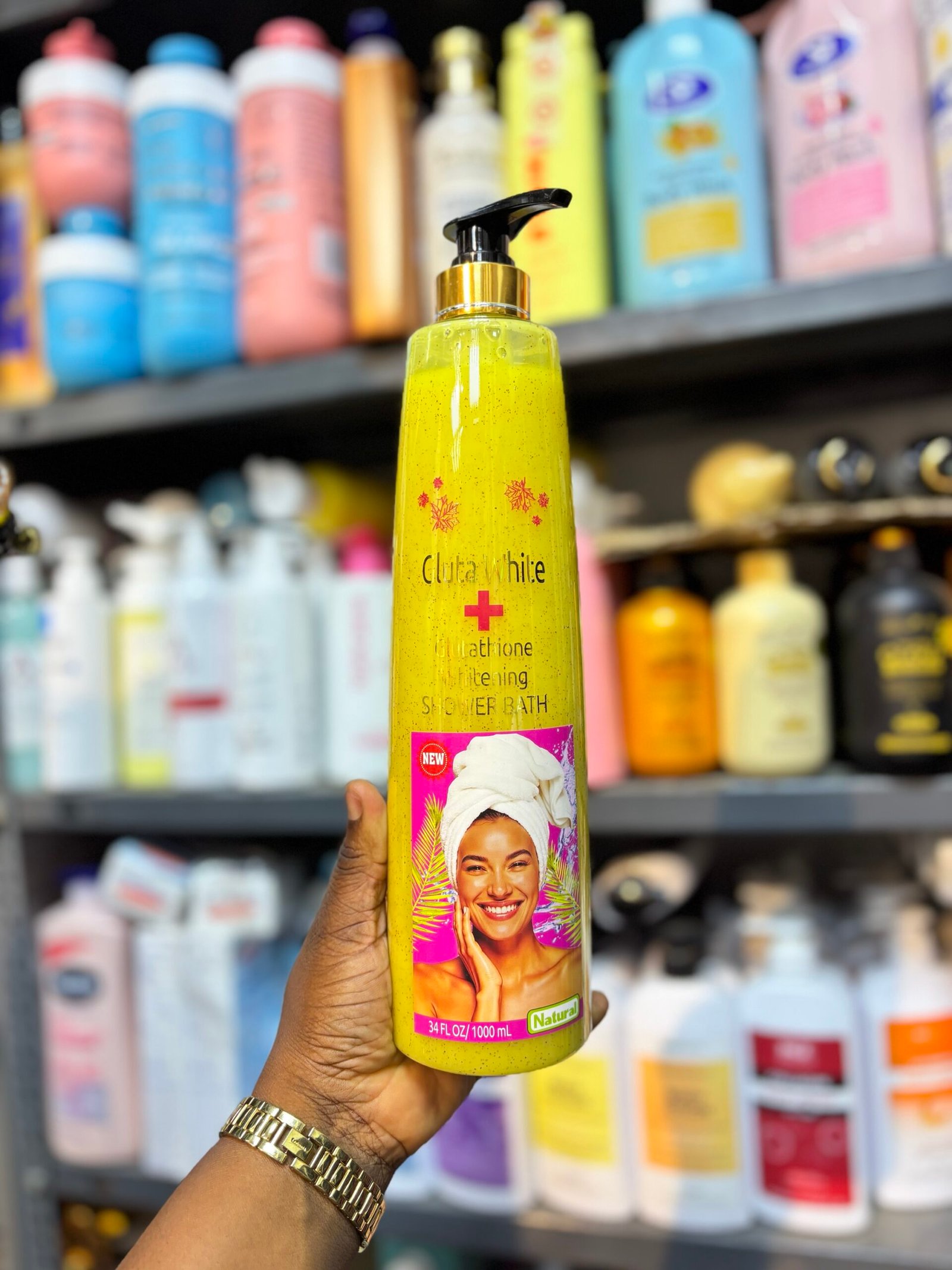 img_6858 Gluta white + Glutathione Whitening Shower bath 1000ml - Image 1