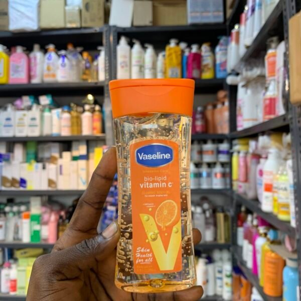 Vaseline intensive care bio lipid vitamin c glowing body oil (200ml)